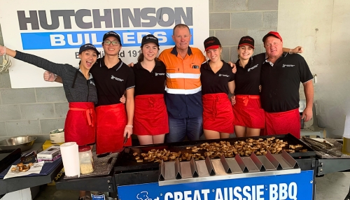 BBQ Catering Sydney from Great Aussie BBQ in a warehouse